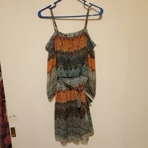 By♡By cold shoulder dress